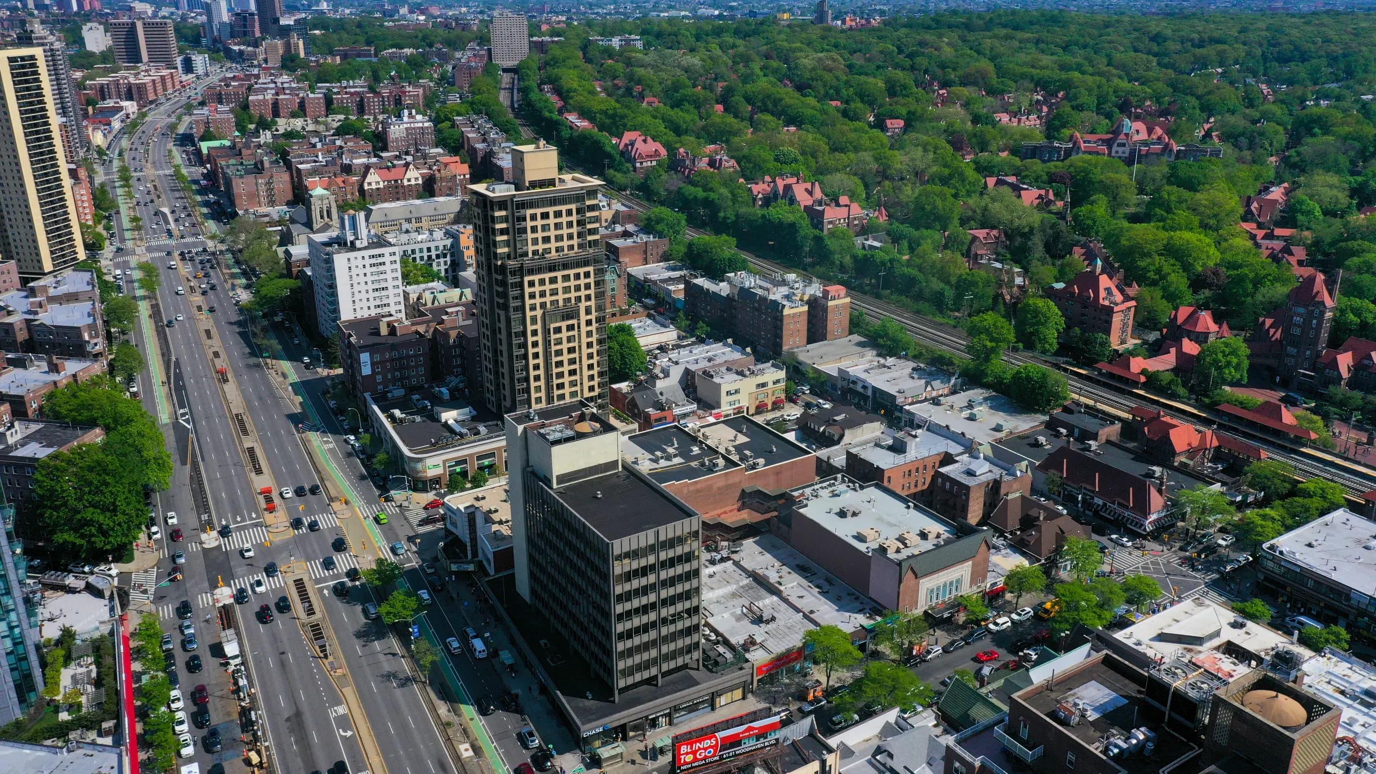 Forest Hills Aerial